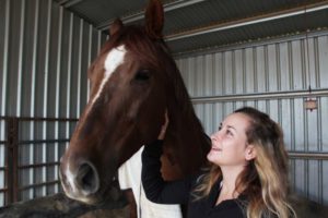 female jockey